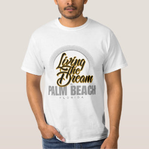 Camiseta Viviendo el sueño en Palm Beach