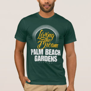 Camiseta Viviendo el sueño en Palm Beach Gardens
