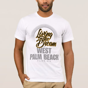 Camiseta Viviendo el sueño en West Palm Beach