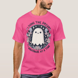 Camiseta Viviendo el sueño - Fantasma lindo