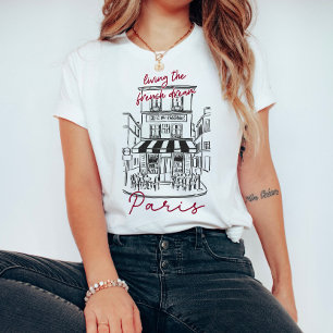 Camiseta Viviendo el sueño francés París