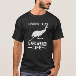 Camiseta Viviendo Esa Vida Influida Para Un Aves De La Uem