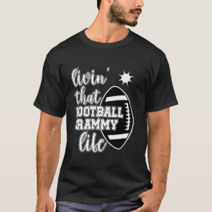 Camiseta Viviendo Ese Jugador De Fútbol Grammy Life Gr