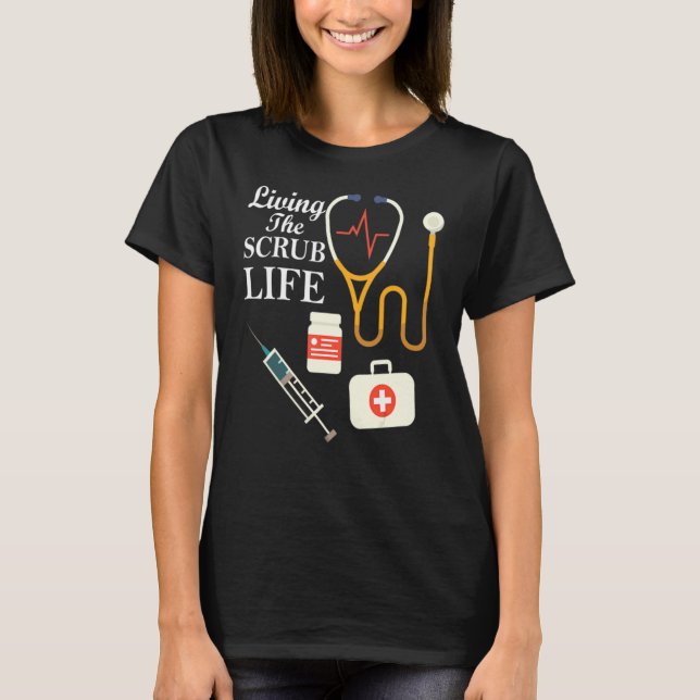 Camiseta Viviendo la vida cruda (Anverso)