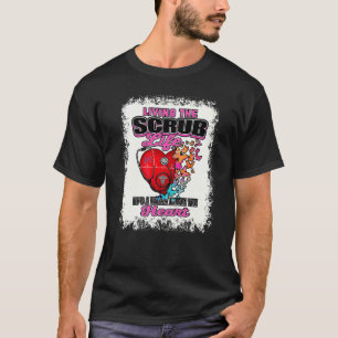 Camiseta Viviendo la vida de batas enfermeras de enfermería