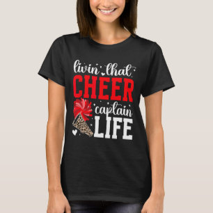 Camiseta Viviendo la vida de capitán de porristas