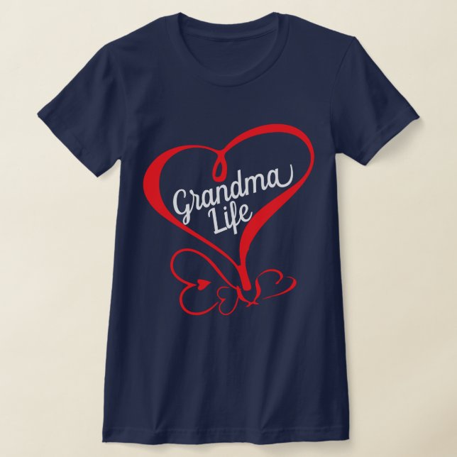 Camiseta Viviendo la vida de la abuela (Distribución)