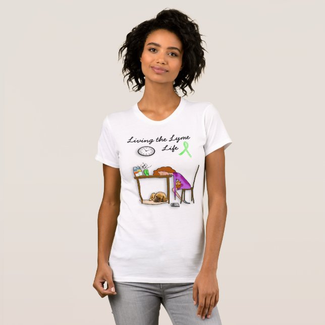 Camiseta Viviendo la Vida de Lyme (Anverso completo)