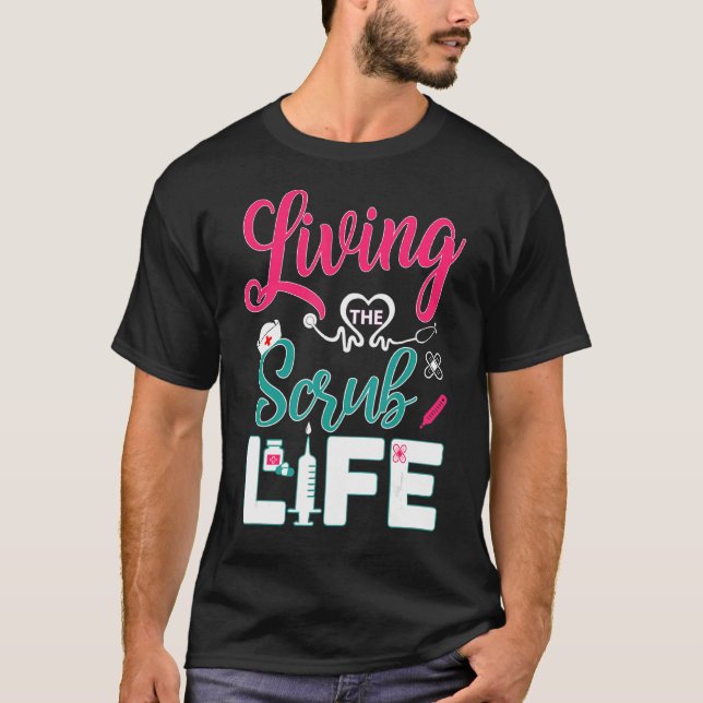 Camiseta Viviendo La Vida De Scrub 1 (Anverso)
