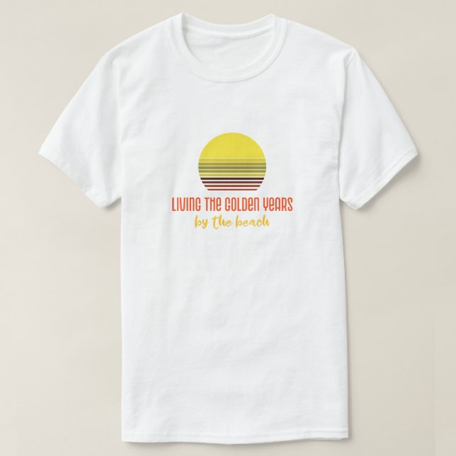 Camiseta Viviendo los años de oro (Diseño del anverso)
