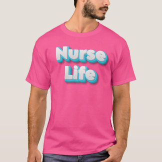 Camiseta Viviendo y Amando la Vida de Enfermera