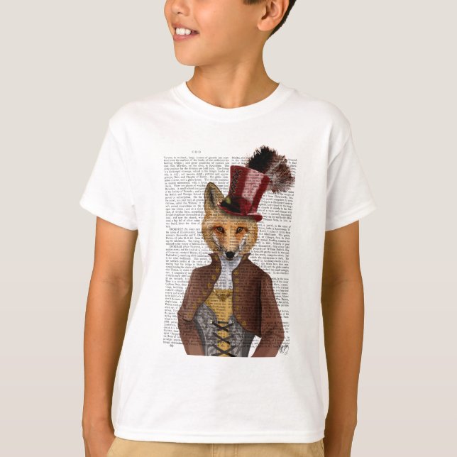 Camiseta Vivienne Steampunk Fox (Anverso)