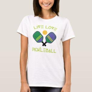 Camiseta 😍 Vivir, amar, pickleball