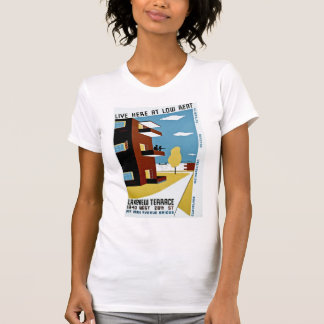 Camiseta Vivir aquí en alquiler bajo