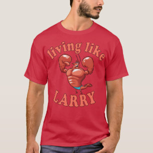 Camiseta vivir como larva