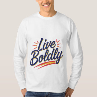 Camiseta Vivir con valentía