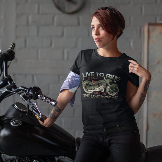Camiseta Vivir desde la época de 1986 (Subido por el creador)