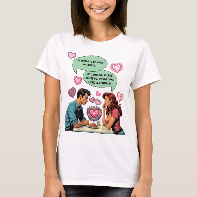 Camiseta Vivir En Una Fantasía | (Anverso)