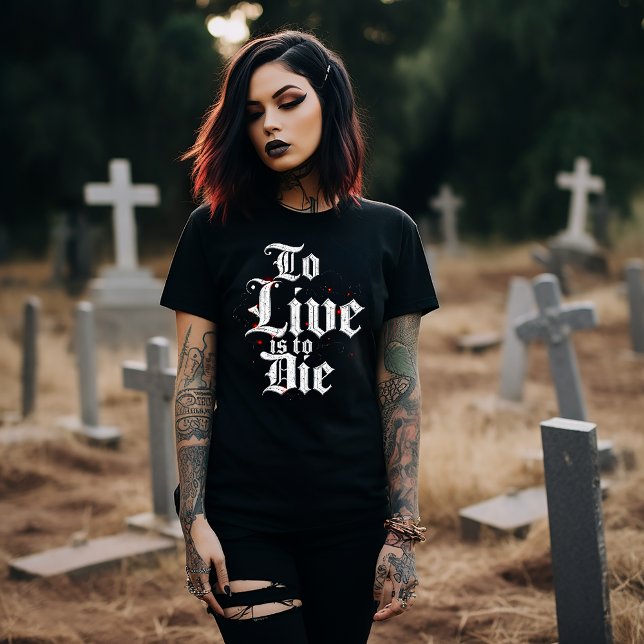 Camiseta Vivir es morir (Subido por el creador)