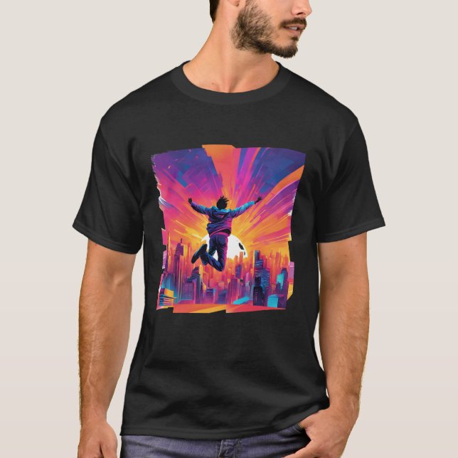 Camiseta Vivir la vida al máximo (Anverso)