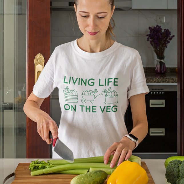 Camiseta Vivir La Vida En La Vega (living life on the veg)