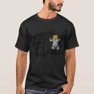 Camiseta Vivir La Vida Entre Jesús Toma La Rueda Que Deseo 