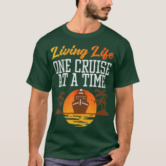 Camiseta Vivir La Vida Un Cruise A La Vaca De Un Viaje En C