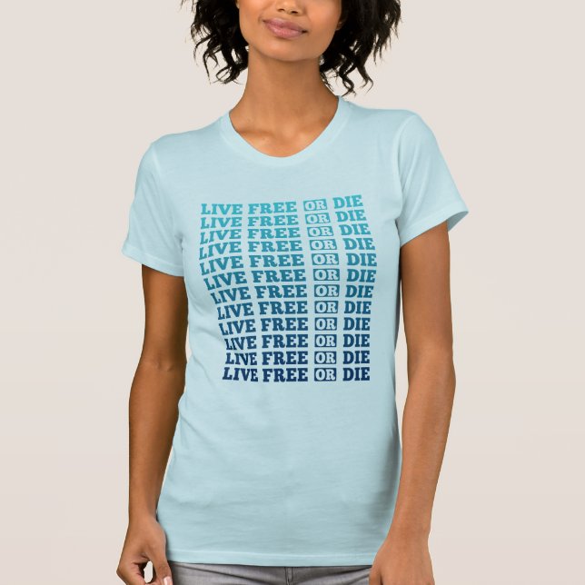 Camiseta Vivir Libre O Morir (Anverso)