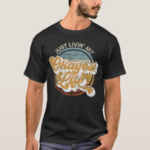 Camiseta Vivir mi vida más sórdida Sarcástica, mi bajo conq