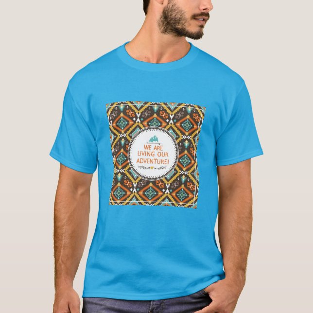 Camiseta Vivir nuestra aventura (Anverso)