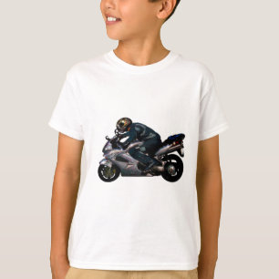 Camiseta Vivir Para Viajar En Motociclista