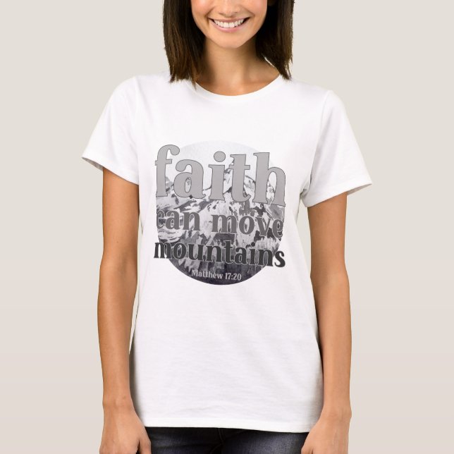 Camiseta Vivir por la fe (Anverso)