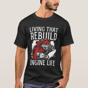 Camiseta Vivir Que Reconstruye El Trasplante De Corazón De
