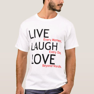Camiseta vivir reír amor