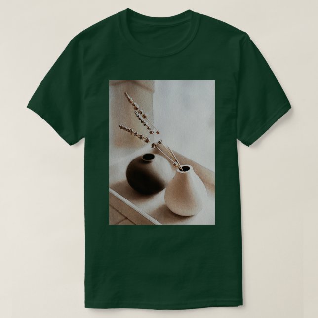 Camiseta Vivir simplemente (Diseño del anverso)