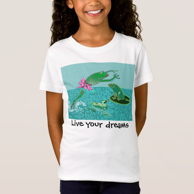 Camiseta Vivir tus sueños (Anverso)