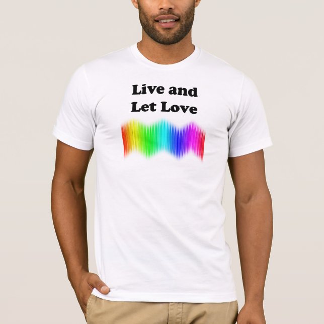 Camiseta Vivir y dejar el amor (Anverso)