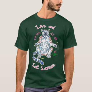 Camiseta Vivir y dejar que Lemur 2
