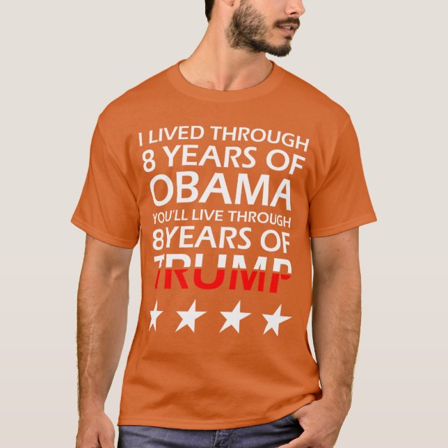 Camiseta vivirás a través de Manga Larga (Anverso)
