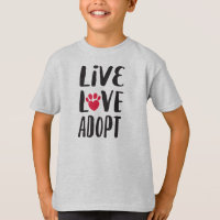 Vivo. Amor. Adopte la adopción del mascota del