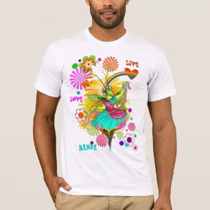 Camiseta Vivo, amor, danza