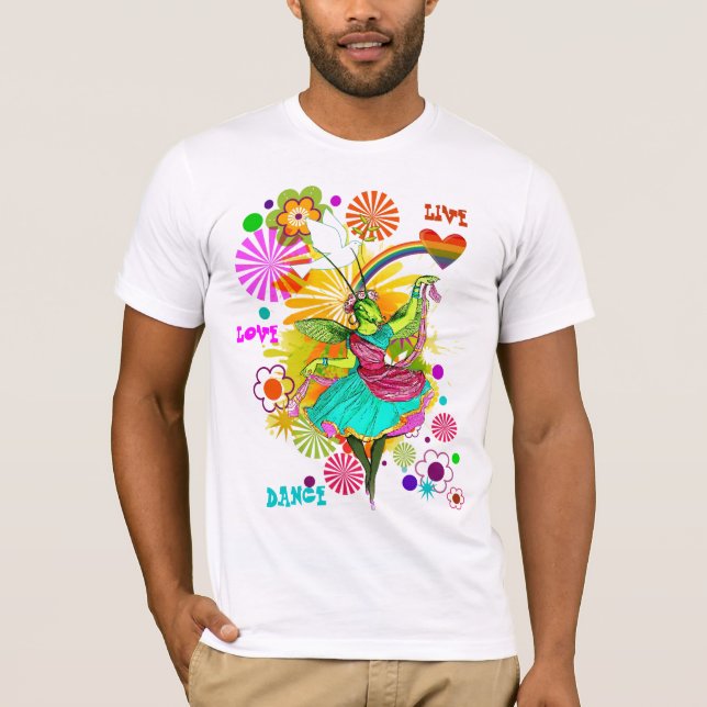 Camiseta Vivo, amor, danza (Anverso)