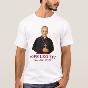 Camiseta Vivo Christo Rey Papa León XIV Mayo 8 2025
