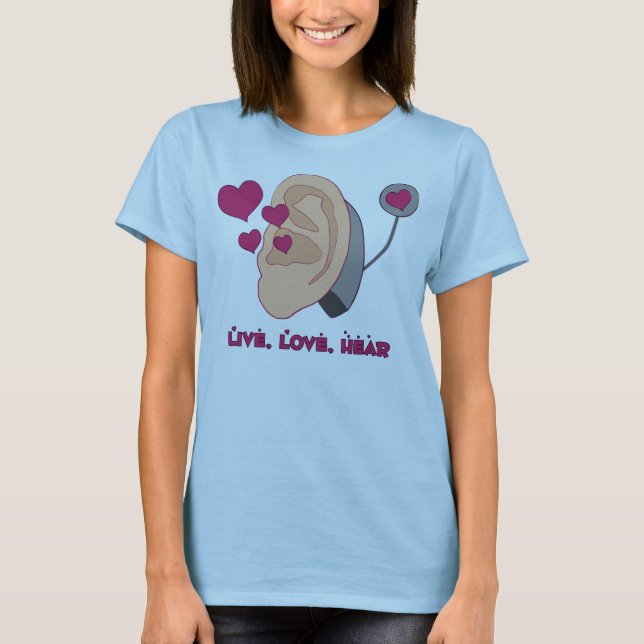 Camiseta Vivo, el amor oye - T cabido (Anverso)