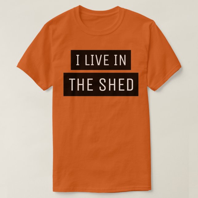 Camiseta Vivo En La Sombra  (Diseño del anverso)