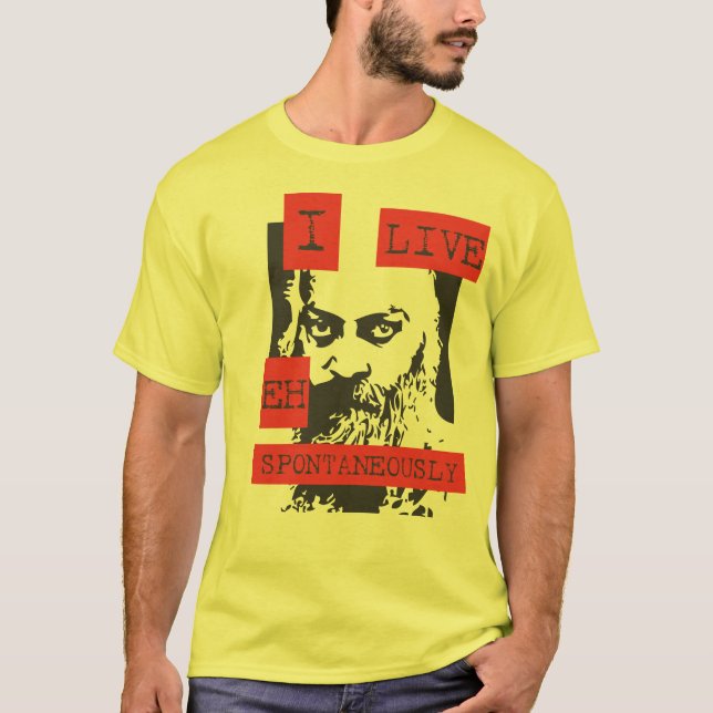 Camiseta Vivo espontáneamente (Anverso)
