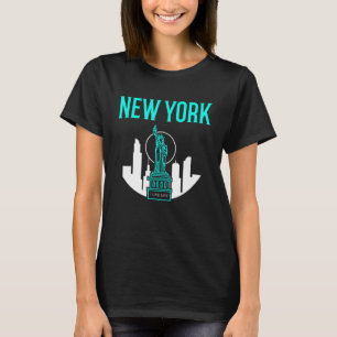 Camiseta Vivo La Estatua De Libert En Nueva York