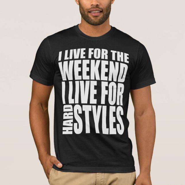 Camiseta Vivo para el fin de semana (Anverso)