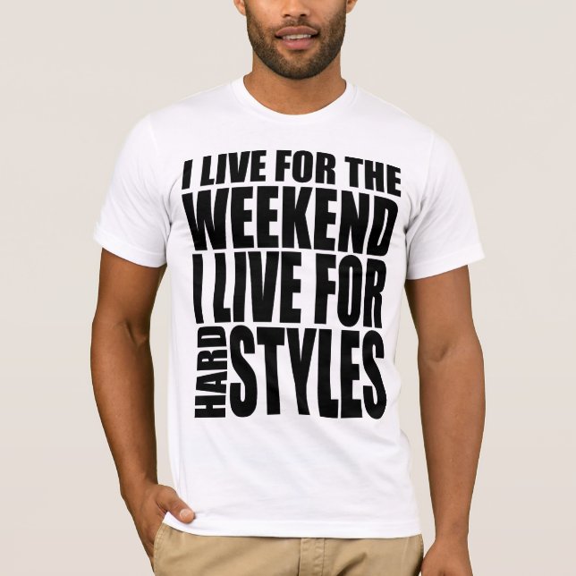 Camiseta Vivo para el fin de semana (Anverso)