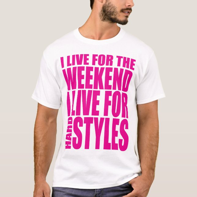 Camiseta Vivo Para El Fin De Semana (Showtek) (Anverso)